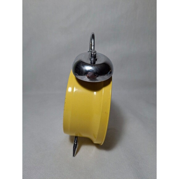 Vintage Five Rams Animated Pecking Chicken Wind-up Alarm Clock - Picture 2 of 6